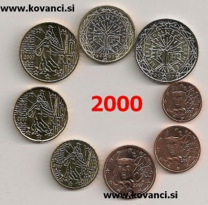 francija euro set 2000